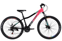 Велосипед ST 27.5" SPACE AURORA DD FR рама-15" рожево-чорний 2026