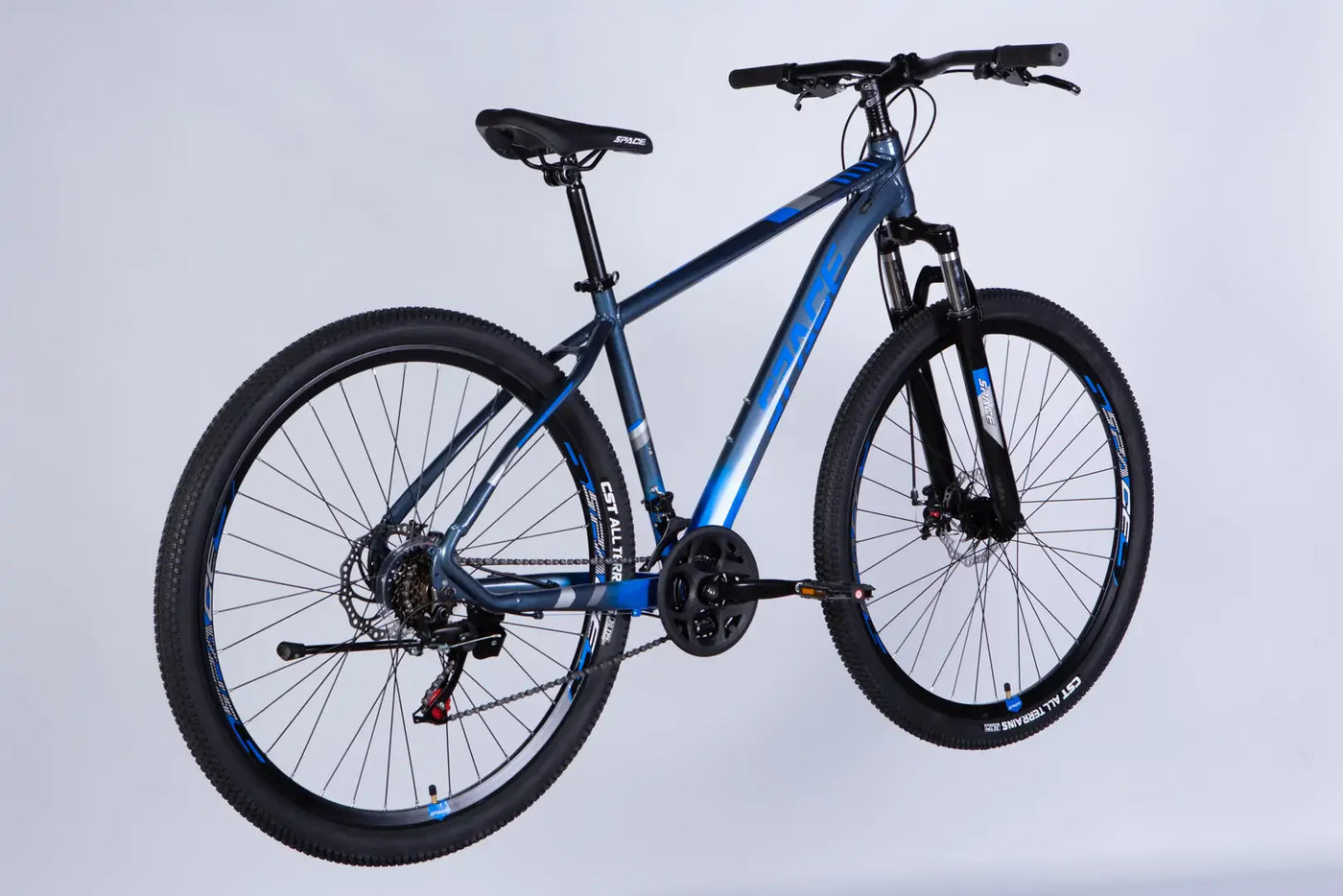 Велосипед AL 29" SPACE MERCURY DD FR рама-18" сіро-синій 2026