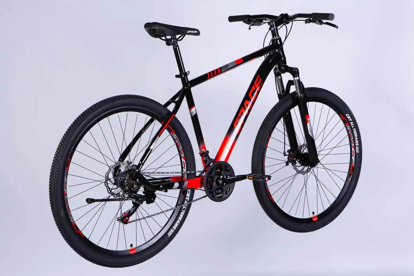 Велосипед AL 29" SPACE MERCURY DD FR рама-20" чорно-червоний 2026